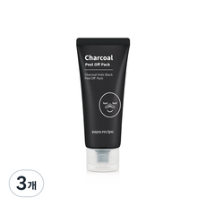 파파레서피 숯범벅 블랙 필 오프 팩 50ml, 1개입, 3개