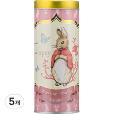 TTT 피터래빗 웨이퍼 롤 바닐라, 100g, 5개