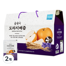 즙쟁이 도라지 배즙, 2400ml, 60개