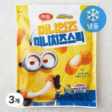 하림 미니언즈 미니 치즈스틱 (냉동), 350g, 3개