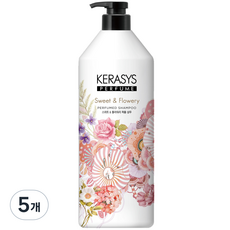 케라시스 스위트 앤 플라워리 퍼퓸 샴푸, 1000ml, 5개