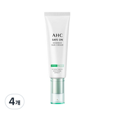 AHC 세이프온 에센스 선크림 SPF50 + PA ++++, 50ml, 4개