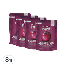 리치팜너트 씨를 뺀 건자두, 400g, 8개