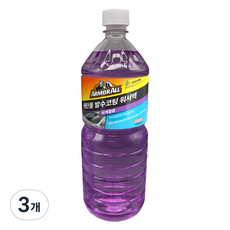 아머올 에탄올 발수코팅 워셔액, 1.8L, 3개