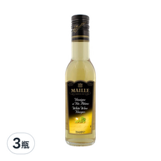 MAILLE 魅雅 白酒醋 250ml – 法國原產, 風味清新, 3瓶