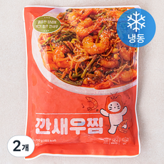 쿠캣 깐새우찜 (냉동), 700g, 2개