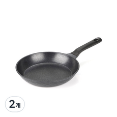 키친아트 인덕션 꼬뜨 실버 프라이팬, 2개, 20 cm