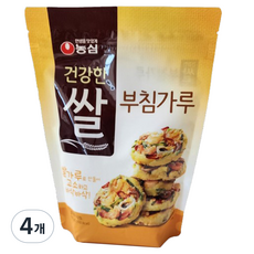 농심 건강한 쌀 부침가루, 450g, 4개