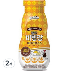 팔도 비빔장 버터간장소스, 200g, 2개