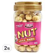 品鮮生活 特大顆楓糖夏威夷豆450g, 450g, 2包