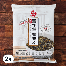 오뚜기 고기리 들기름 막국수 2인분, 485.4g, 2개