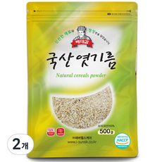 배대감 국산 엿기름, 500g, 2개