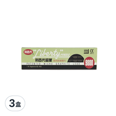 LIBERTY 利百代 9800專業繪圖高級鉛筆 12入, 6B, 3盒