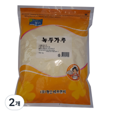 청은 녹두가루, 2개, 1kg