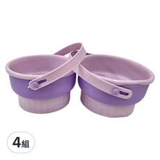 化妝刷清潔工具 Set 2, 神秘紫 Y515 清洗晾曬刷具, 225g, 4組