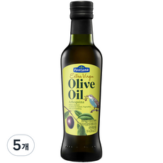 폰타나 엑스트라 버진 올리브 오일 아르베끼나, 5개, 250ml