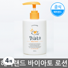 라꾸베 바이아토 프레쉬 로션 유아로션, 300ml, 4개