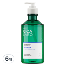 케라시스 시카라보 수분 케어 샴푸 아쿠아 모이스트 향, 750ml, 6개