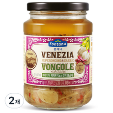 폰타나 베네치아 페페론치노 앤 갈릭 봉골레 파스타소스, 430g, 2개
