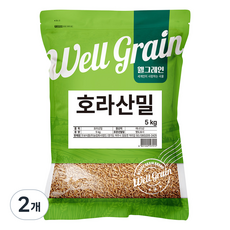 웰그레인 호라산밀, 5kg, 2개