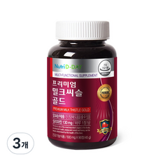 뉴트리디데이 프리미엄 밀크씨슬 골드, 90정, 45g, 3개