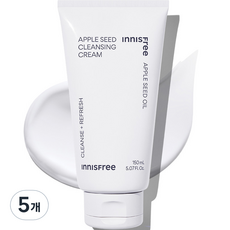 이니스프리 New 애플 씨드 클렌징 크림, 150ml, 5개