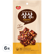 상상육포 비프앤치즈, 30g, 6개