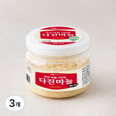 가나 다진마늘 페트병, 250g, 3개