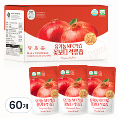 유기농마루 NFC 착즙 꽃보다 석류즙, 70ml, 60개 70ml, 60개