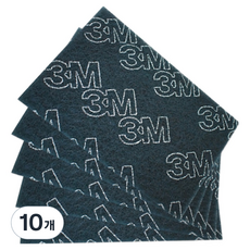 3M Scotch-Brite 百利 3M藍色工業菜瓜布 320號, 10個