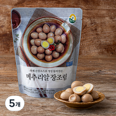 풍요한아침 메추리알 장조림, 400g, 5개
