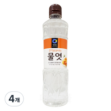 청정원 물엿, 700g, 4개