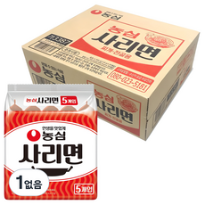 농심 사리면 110g, 60개