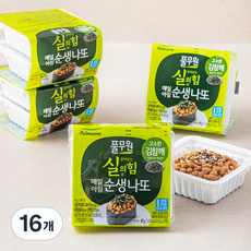 풀무원 김참깨 순생나또, 44g, 16개