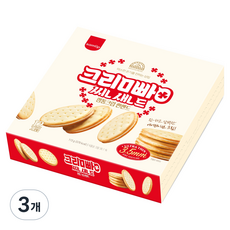 삼립크림빵 정통크림 씬샌드 12p, 113g, 3개