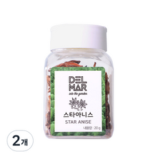 딜리셔스마켓 스타아니스홀 천연향신료, 20g, 2개