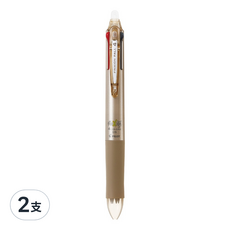 PILOT 百樂 FRIXION 四色按鍵魔擦筆，一筆多色，輕鬆切換色彩，筆跡輕鬆擦拭, 2支