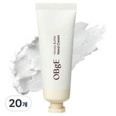 OBge 허니 버터 핸드크림, 20개, 50ml