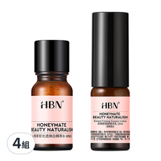 HBN 早C晚A水乳體驗組 - 發光水特證版10ml + 精華乳2.0 10ml, 4組
