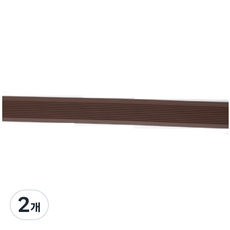 디트리 두꺼운 미끄럼 방지 테이프 이 1m x 폭 6cm 브라운, 2개