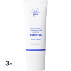 잇츠스킨 파워 10 포뮬라 엘아이 파데프리 선크림 감초줄렌 SPF50+ PA++++, 45ml, 3개