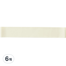 앳플리 코어 루프밴드 LEVEL 1, 멜로우 아이보리, 6개