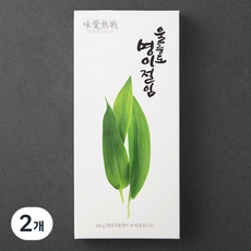 울릉도명이절임, 250g, 2개