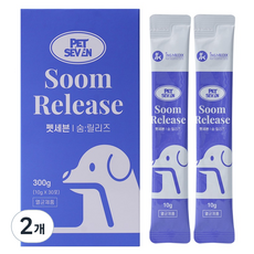 펫세븐 반려동물 영양제, 호흡기/기관지, 300g, 2개