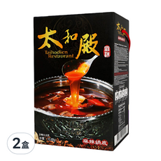 太和殿 麻辣鍋底含鴨血豆腐, 濃郁辛辣，饕客最愛, 1.53kg, 2盒