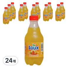 룩스 탄산오렌지 드링크, 330ml, 24개