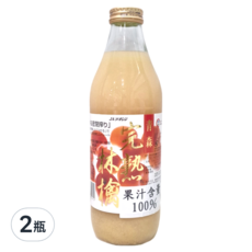 JA 完熟林檎蘋果汁 1L*2瓶 日本青森蘋果 100%純天然 無添加
