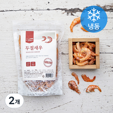 청해명가 두절 새우 (냉동), 100g, 2개