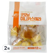 키즈웰 굿모닝 미니 카스테라, 216g, 2개 216g, 2개