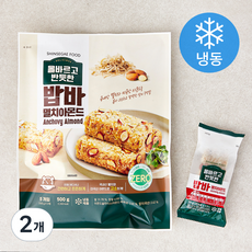 신세계푸드 올바르고 반듯한 밥바 멸치아몬드 (냉동), 500g, 2개